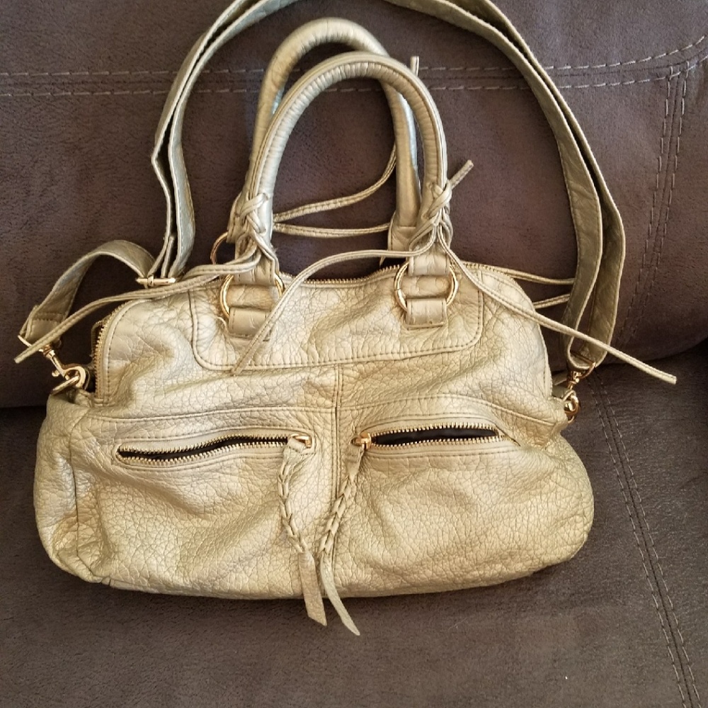 Linea Pelle Cross Body Handbag Purse Satchel